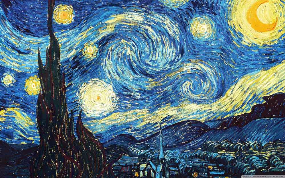 Vincent Van Gogh The starry night 1889
